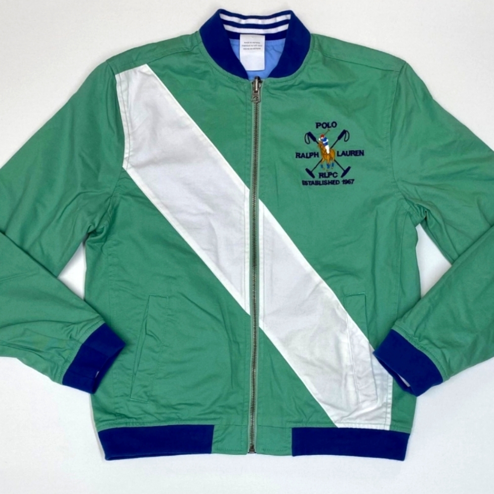 Polo Ralph Lauren Reversible Varsity Baseball Bomber Jacket